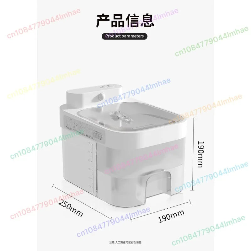 New Pet Cat and Dog Smart Induction Water Dispenser Mobile APP Operation Large Capacity 3L Cat and Dog Water Dispenser