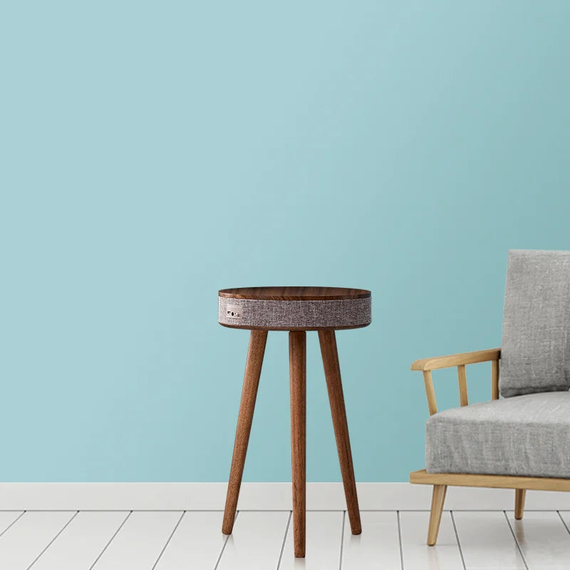 Creative Smart Coffee Table with HIFI Bluetooth Speaker Wireless Charging Nordic Style Living Room Side Table with Stereo Audio