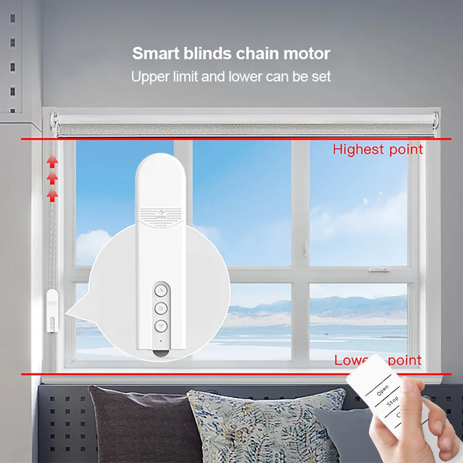 Electric Blind Roller Motor Silent Motor with Remote and WIFI