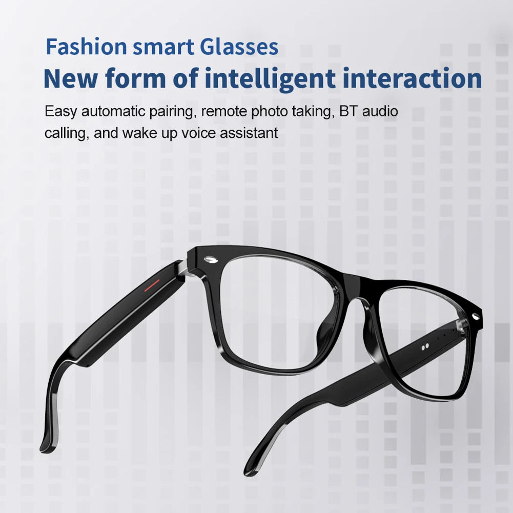 Smart Glasses AI Voice Assistant Camera Glasses