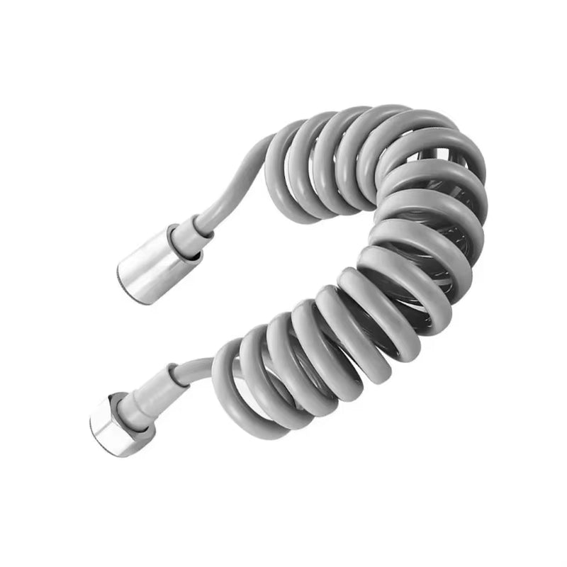 Premium Spring Shower Hoses (2/3/5M) - for Toilet & Bidet Sprayer, Soft Telephone Line Hoses (Anti-Kink, Long-Lasting)