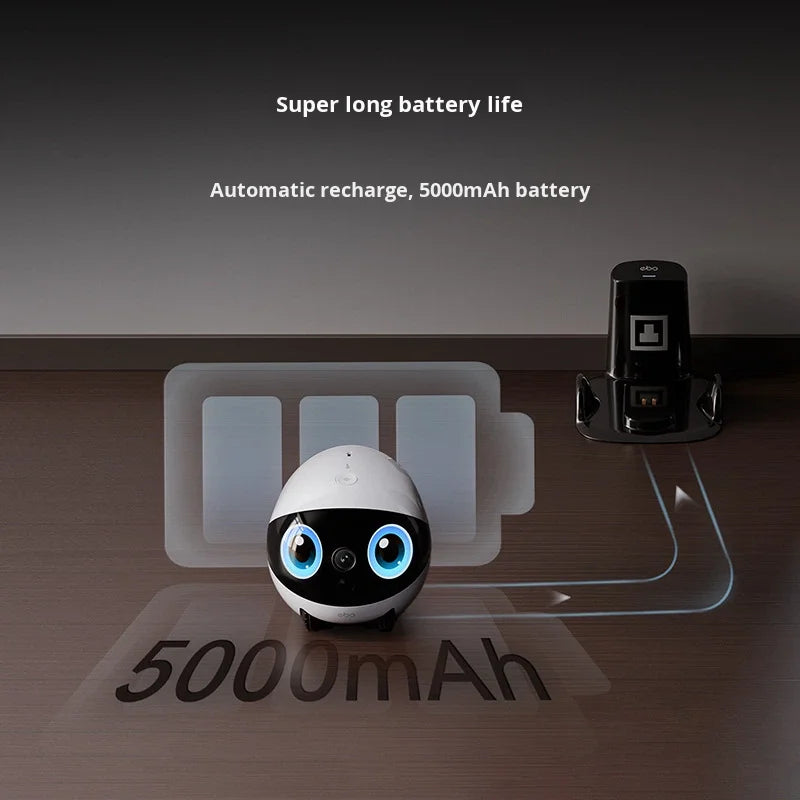 Control and Dual Way Audio Communication EBO Air2 Plus Intelligent Pet Robot with App