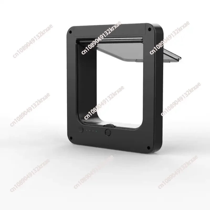 Electric Pet Door with Chip 4-Way Locking Cover Automatic Smart Pet Cat Dog Door