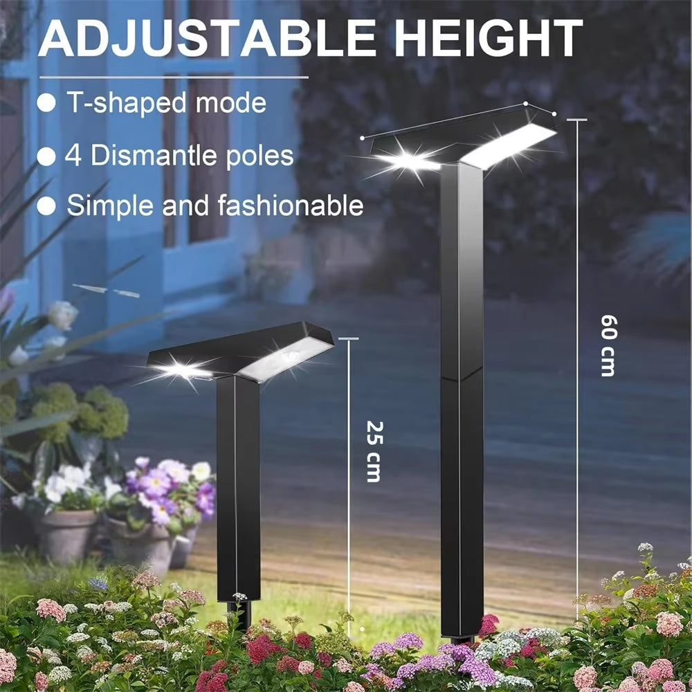 1/4 Pack Solar Pathway Lights Outdoor Solar Lights IP65 Waterproof Garden Lights Solar Lamp Outdoor Landscape Lamps for Lawn