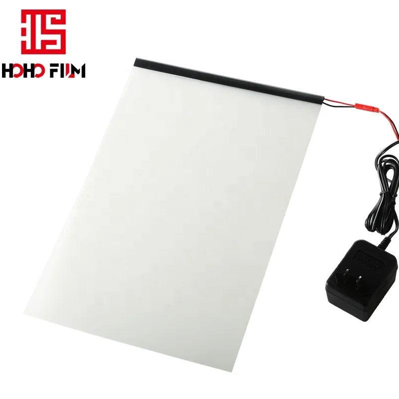 PDLC Smart Film for Windshield Glass Car Skyroof Smart on and off Control for Privacy protection and Heat Insulation