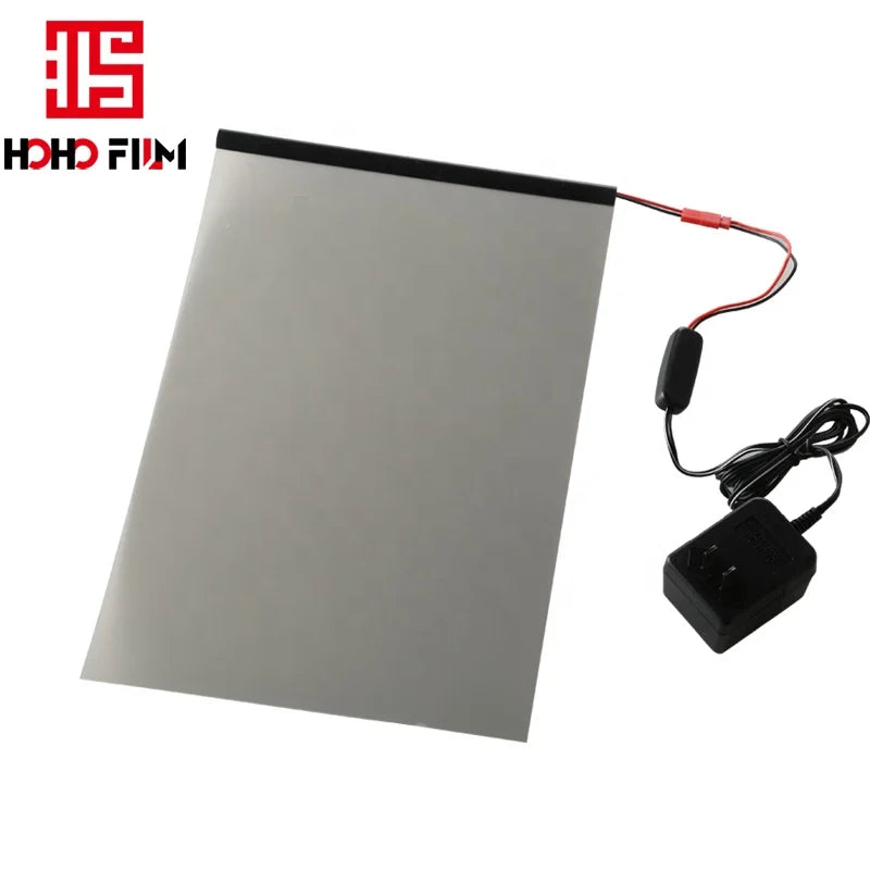 PDLC Smart Film for Windshield Glass Car Skyroof Smart on and off Control for Privacy protection and Heat Insulation