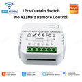 Tuya WiFi Zigbee Smart Curtain Switch Module Connect Roller Blinds Shutter Electric Motor Work with Alexa Google Home Smart Life