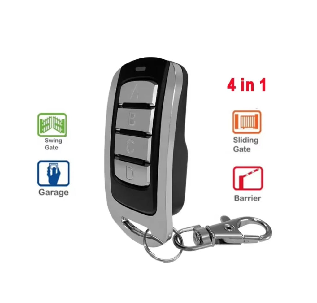Multi-Frequency Garage Controller 280Mhz 868Mhz Gate Remote Fixed Rolling Code Control Duplicator Universal Key 4 in 1 Command
