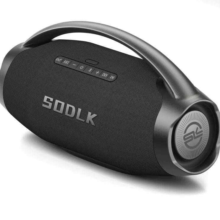 2025 SODLK S1619 Private Mold Party Super Bass Bluetooth Outdoor Speaker Subwoofer Karaoke Speakers with Wireless Microphone