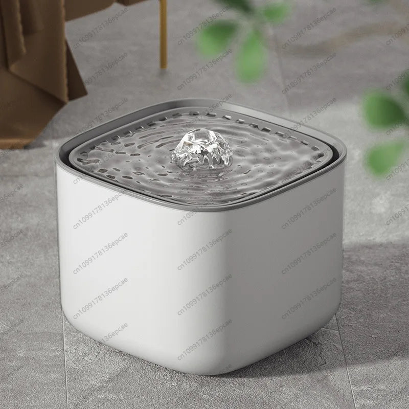 Cat water dispenser Automatic filter circulating live water Large capacity smart pet water dispenser