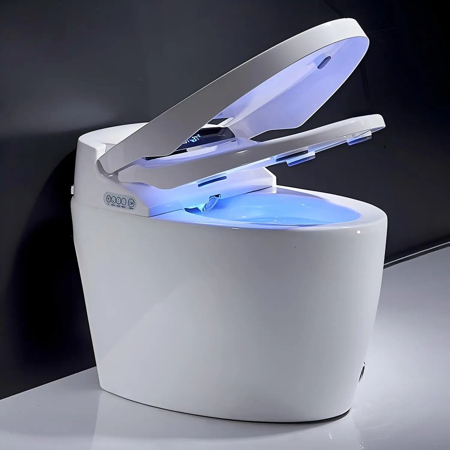 Modern Ceramic Bathroom WC Intelligent Toilet Smart One Piece Sanitary Ware Bidet Toilet