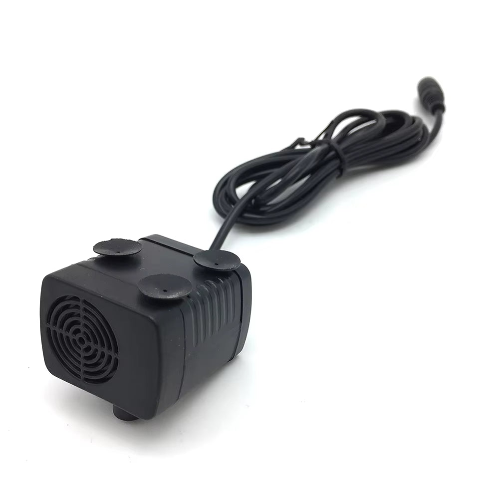JT-180 Solar DC Water Pump 12V 24V Micro Mini Brushless Submersible Aquarium Pump Max 350 L/H Flow Rate