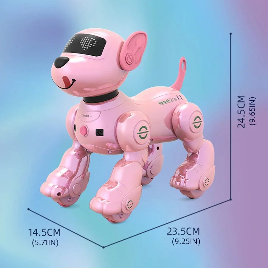 Smart Rc Robot painting Voice control stunt dog Remote Control Robot Toy Dog Programmable Interactive Dancing Toys for Boys Gift