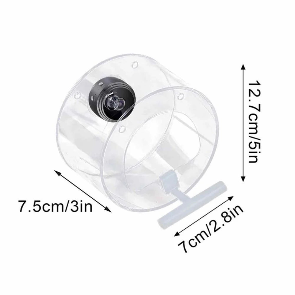 Smart Bird Feeding House with Camera