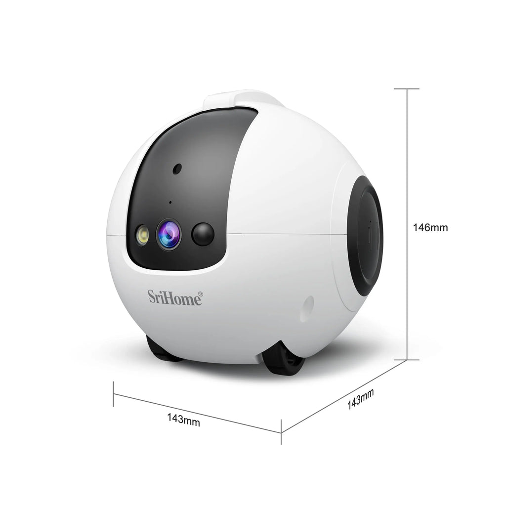 4MP HD App Remote Monitoring Camera Laser Teasing AI Intelligent Automatic Pet Interactive Companion Robot Cat and Dog Toy