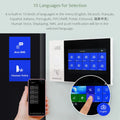 Tuya Smart APP WIFI 4G 433MHz Wireless Home Security Burglar Alarm System Backup Battery Pet-Immune PIR(below 15KG) Door Sensors