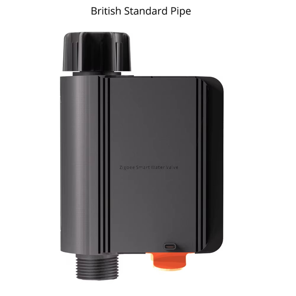 Zigbee SWV Zigbee 3.0 Smart Water Valve IP55 Sprinkler Controller Home Automate Irrigation Compatible with Ewelink Alexa