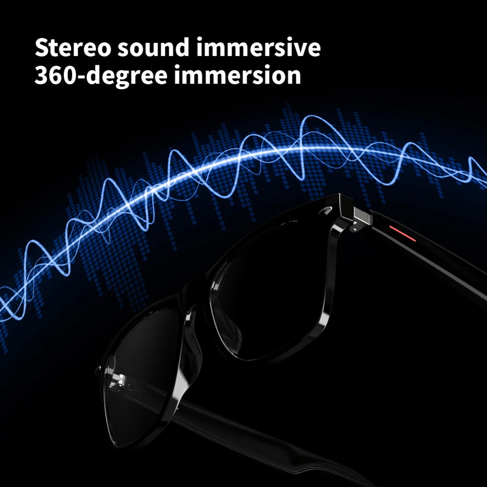 Smart Glasses AI Voice Assistant Camera Glasses