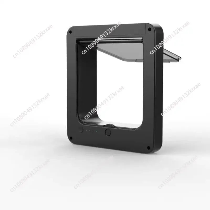 Electric Pet Door with Chip 4-Way Locking Cover Automatic Smart Pet Cat Dog Door