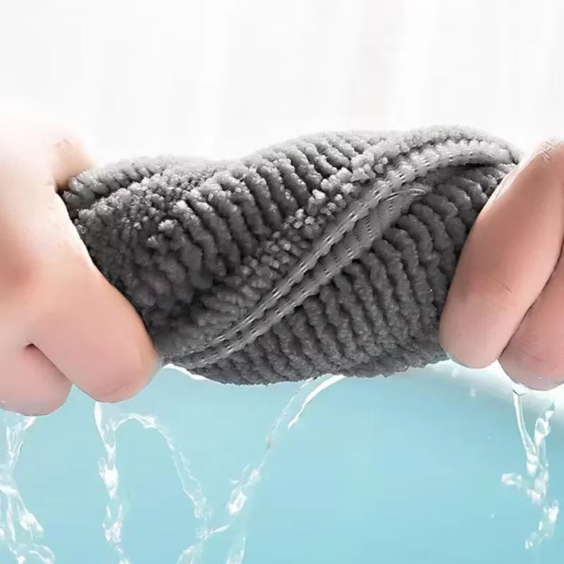 Winter Warm Toilet Seat Cover Closestool Mat Washable O-Shape Pad Bathroom Accessories Knitting Pure Color Soft Bidet Cover