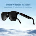 Smart Glasses Blue Light Filtering Polarized Sunglass Lenses Audio Built-in Mic Speakers Touch Voice Assistant Glasses Earphones