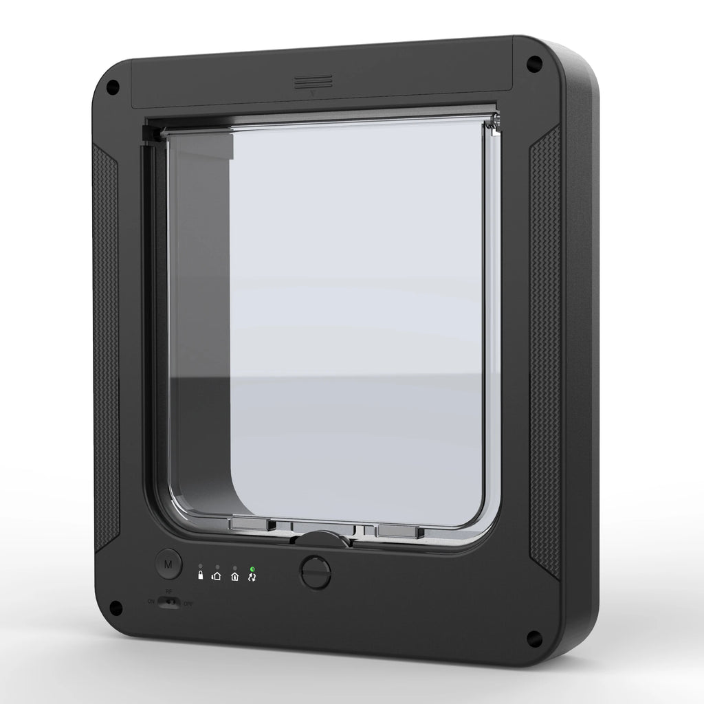 Smart Pet Door Gate Pet Care Microchip Cat Flap Door Small Dog Door Scans Pets