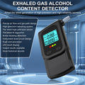 Portable Breath Alcohol Tester with LED Digital Display Alcohol Detector Alcotester for Personal & Professional Use