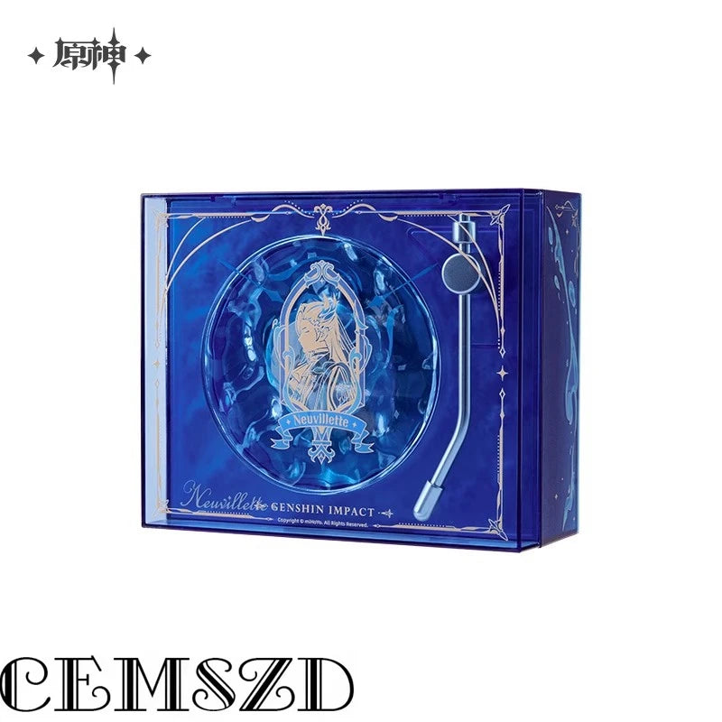 [Genuine] Game Genshin Impact Neuvillette Bluetooth Speaker Cosplay Anime Cartoon Masquerade Accessories Props Christmas Gifts