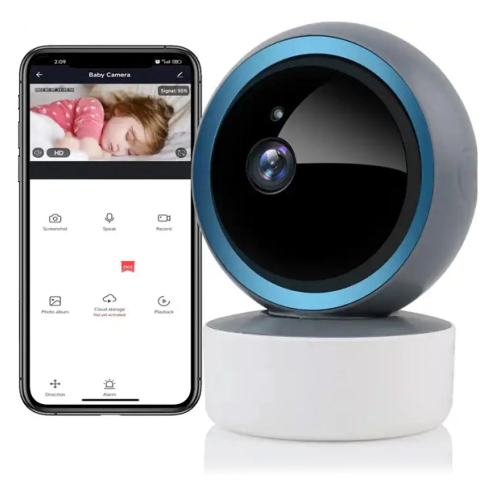 Pets Camera with 2 Way Intercom Smart Motion Sense Indoor Camera for Home Safety WIFI Dog Camera with PTZ 355° Shooting Camera